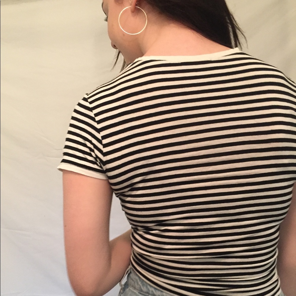 Basic stripped tee - Picture 4 of 4